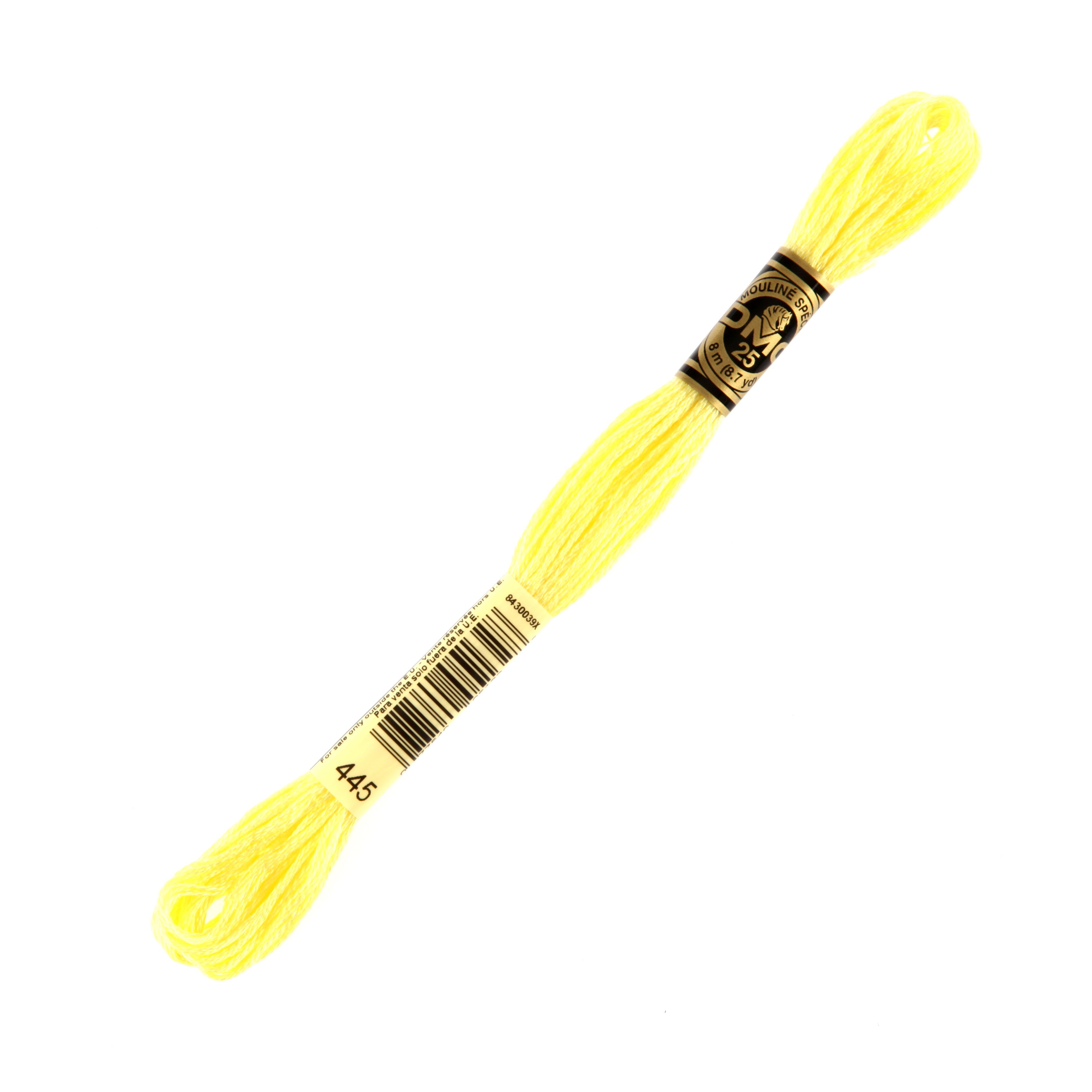 Dmc Muline Special 8 m Sarı Nakış İpliği - 445